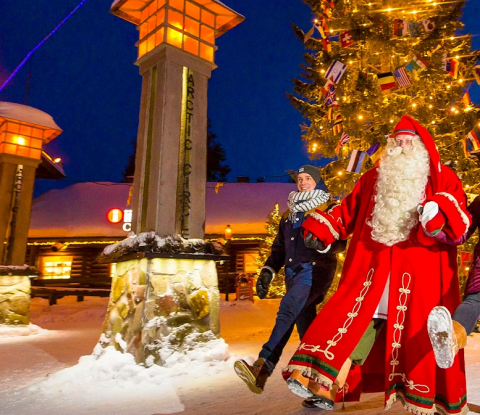 ROVANIEMI DJED BOŽIĆNJAK U LAPONIJI